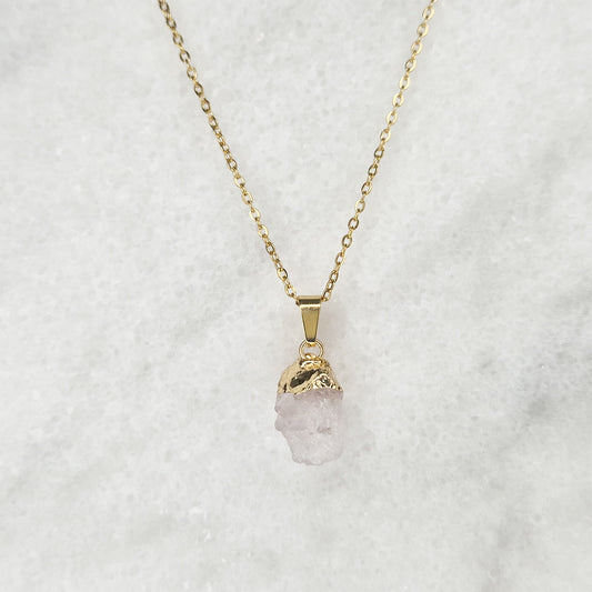 Clear Quartz necklace